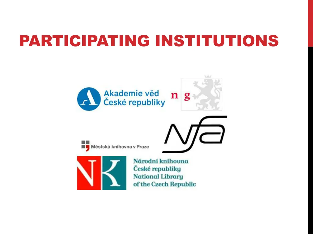 participating institutions