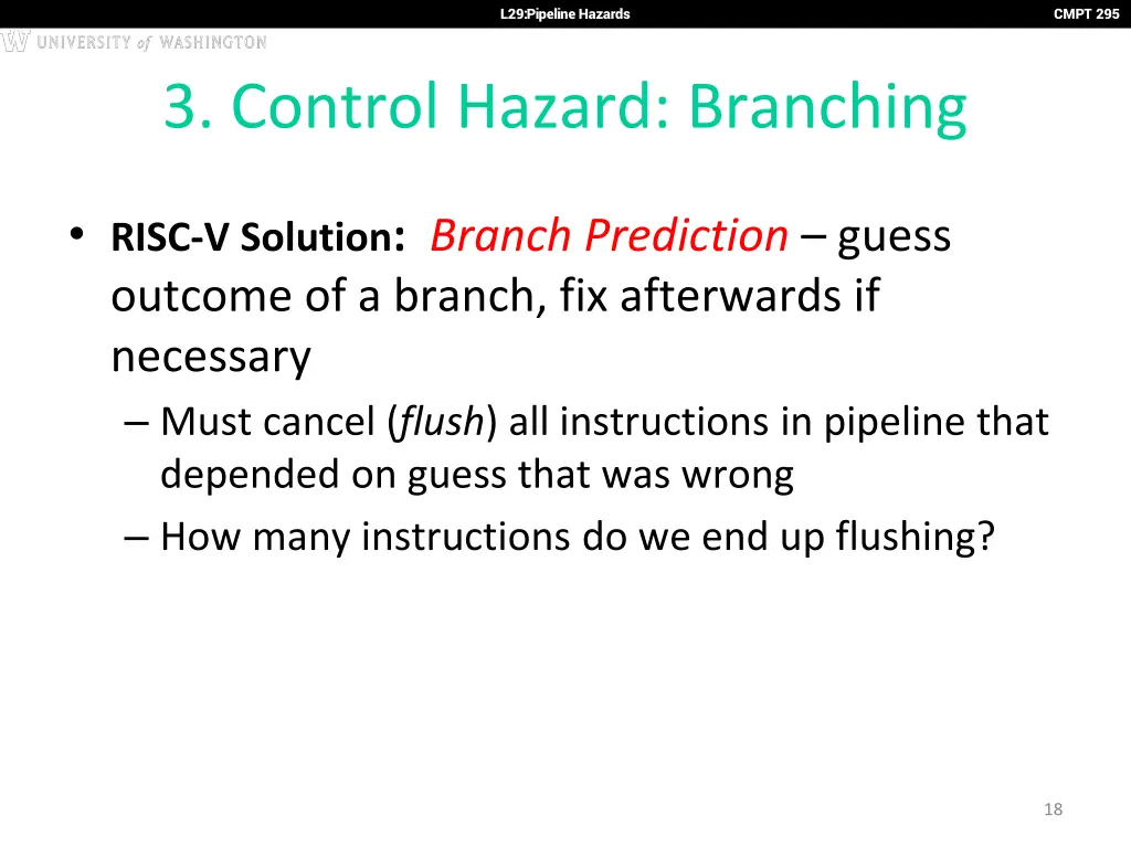 l29 pipeline hazards 17