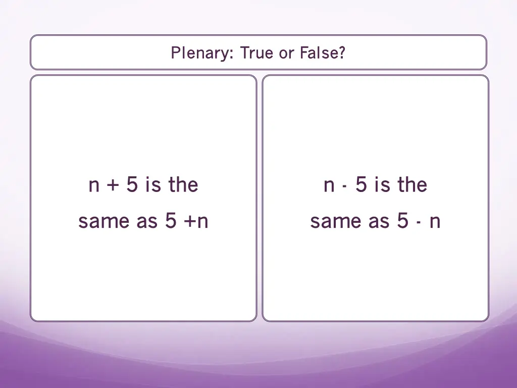 plenary plenary true or false true or false