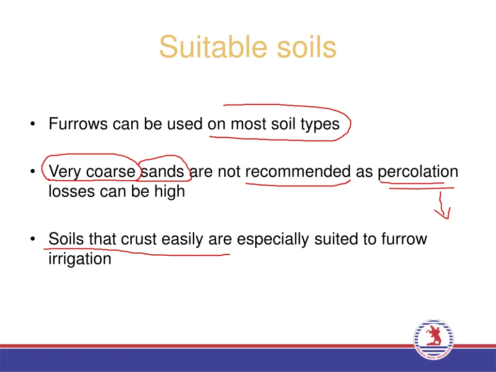suitable soils