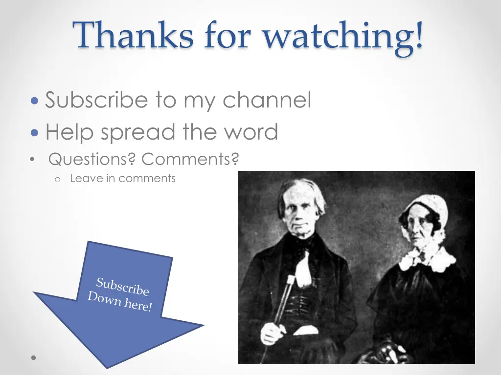 thanks for watching