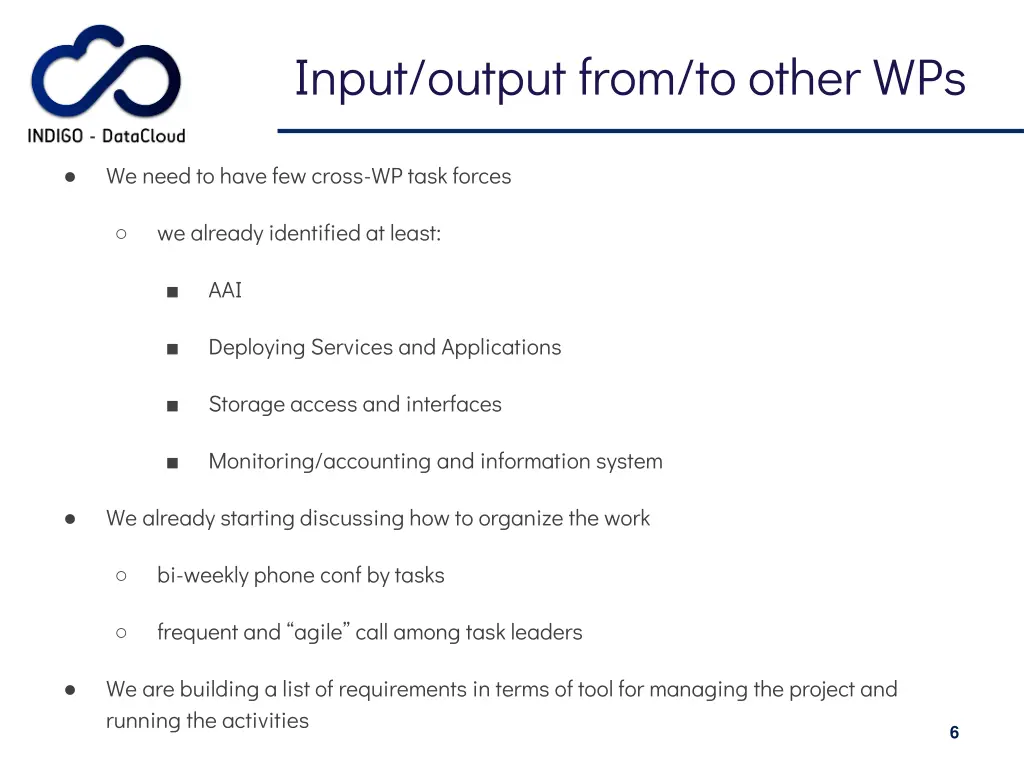 input output from to other wps 2