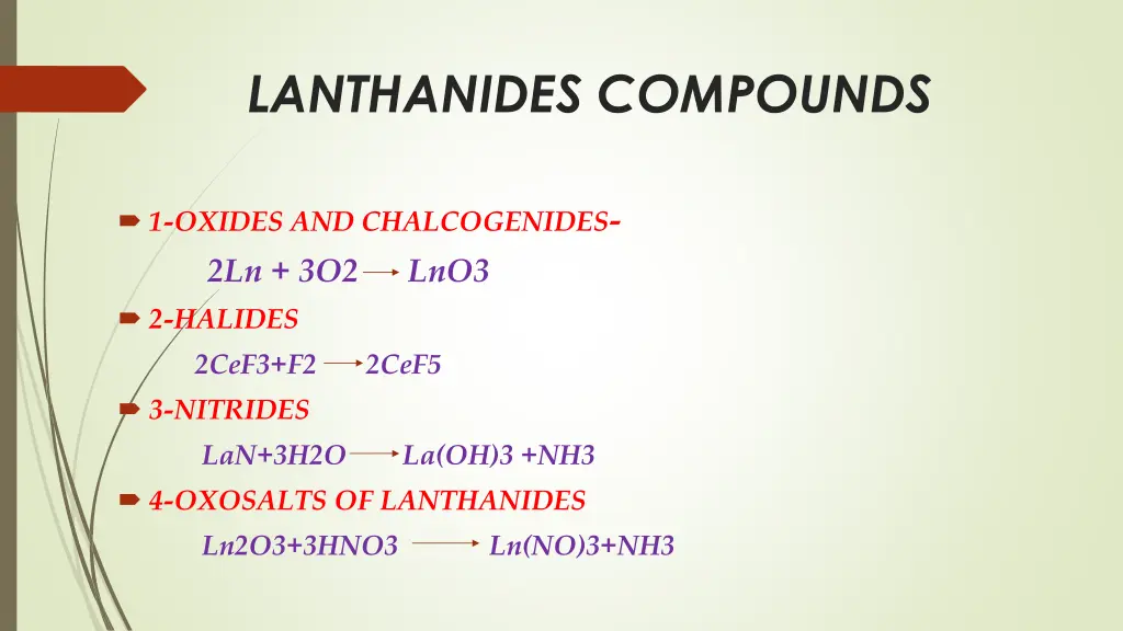 lanthanides compounds