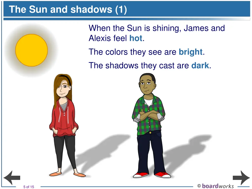 the sun and shadows 1