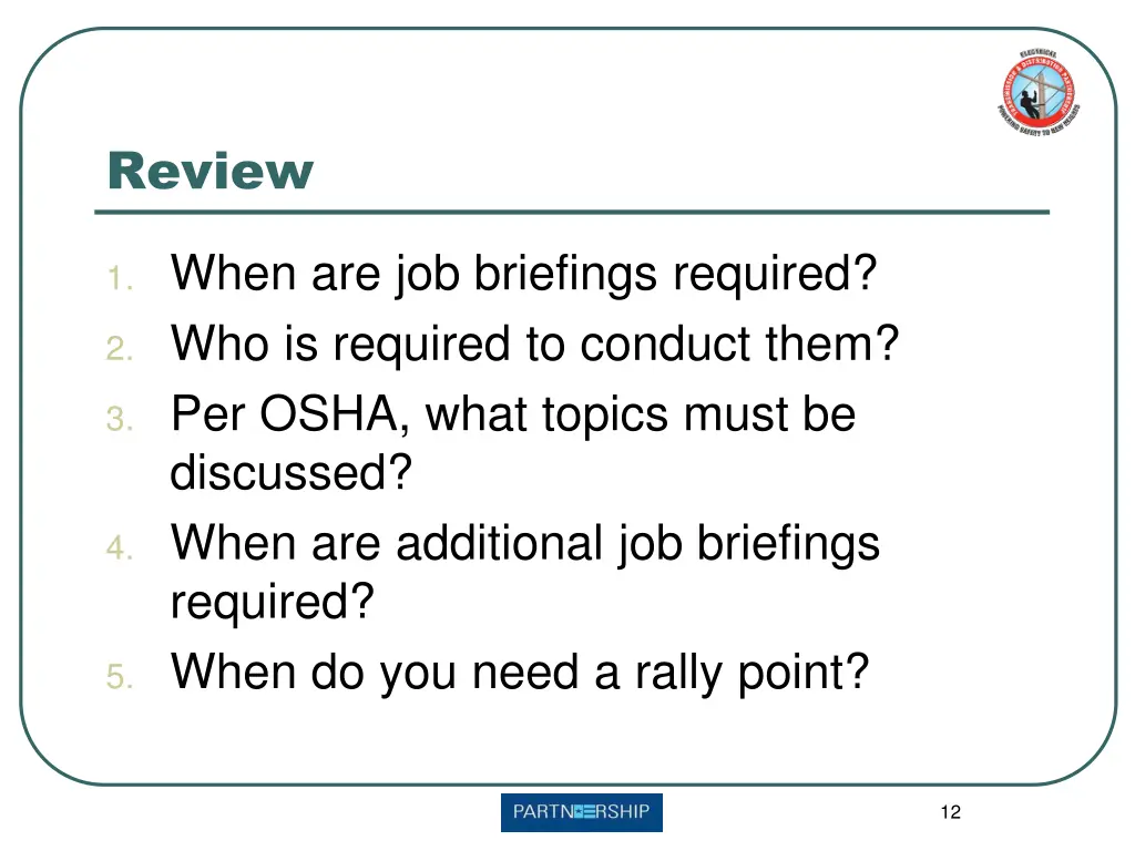 review