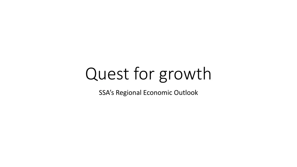 quest for growth