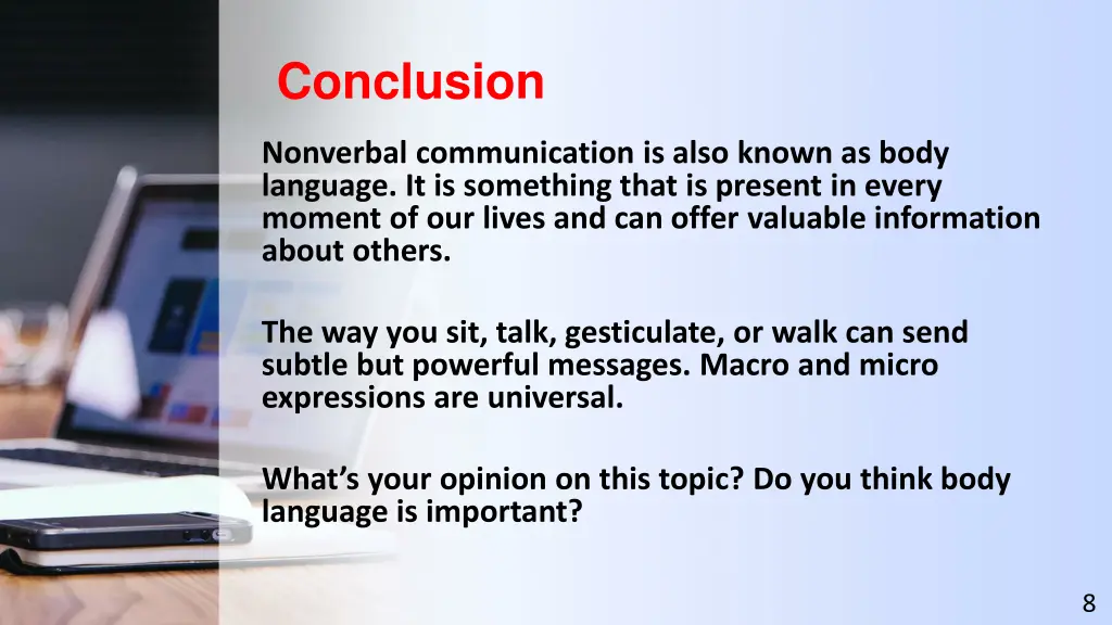 conclusion