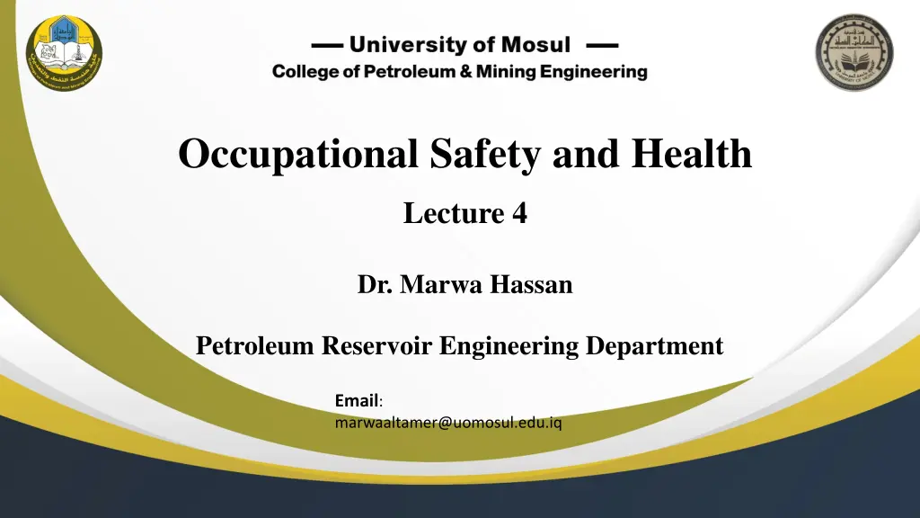 occupational safety and health