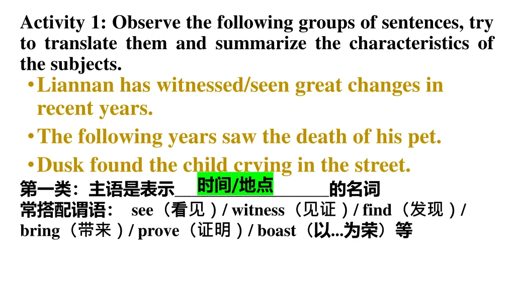 activity 1 observe the following groups