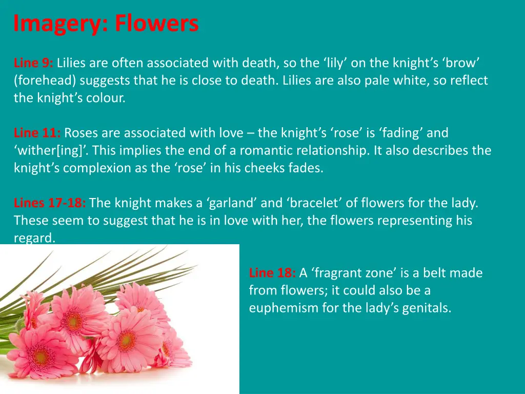 imagery flowers