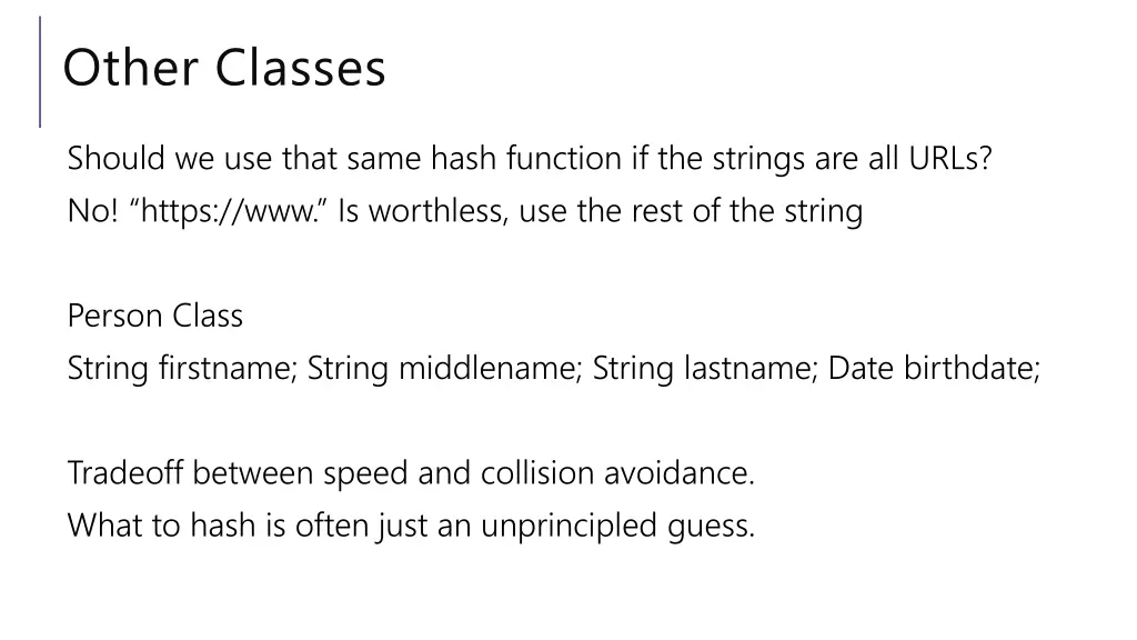 other classes 2
