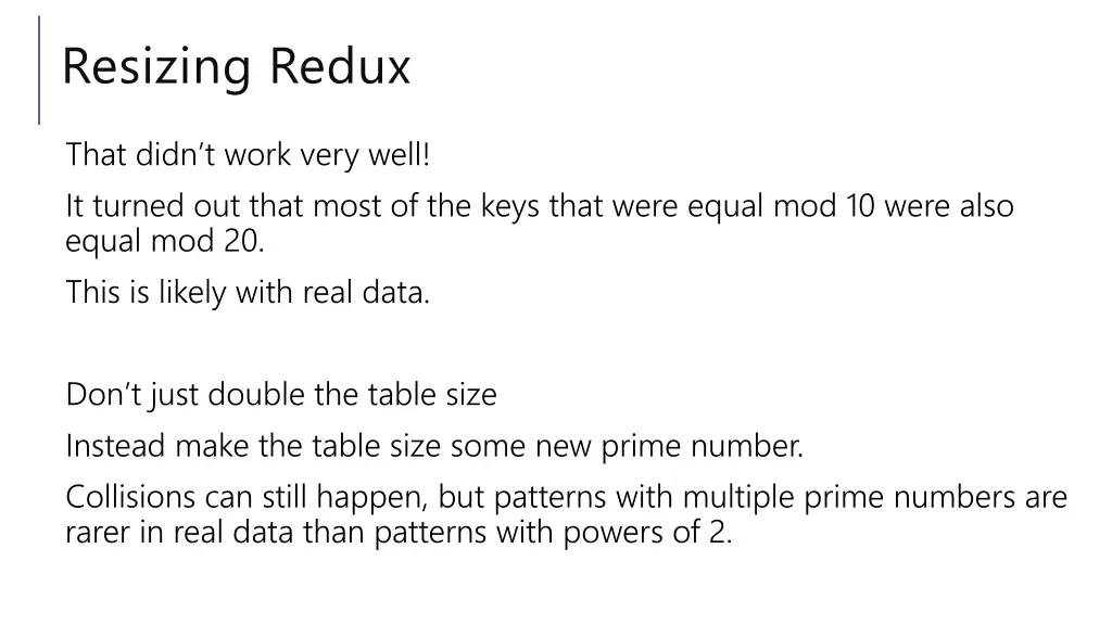resizing redux