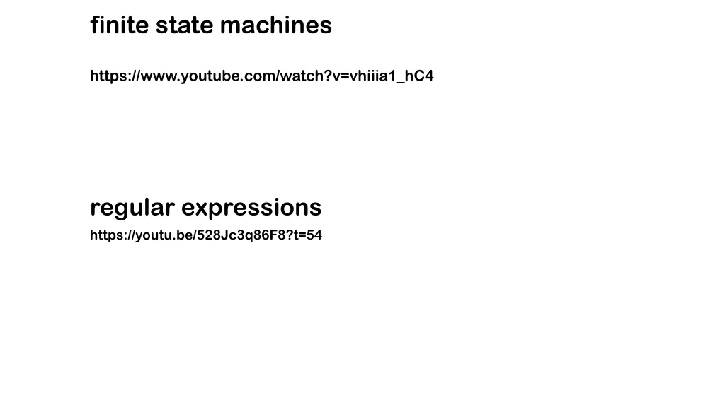 finite state machines