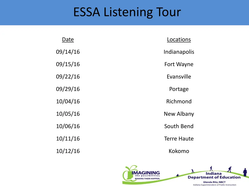 essa listening tour