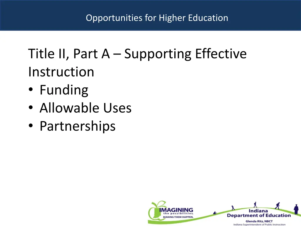 opportunities for higher education