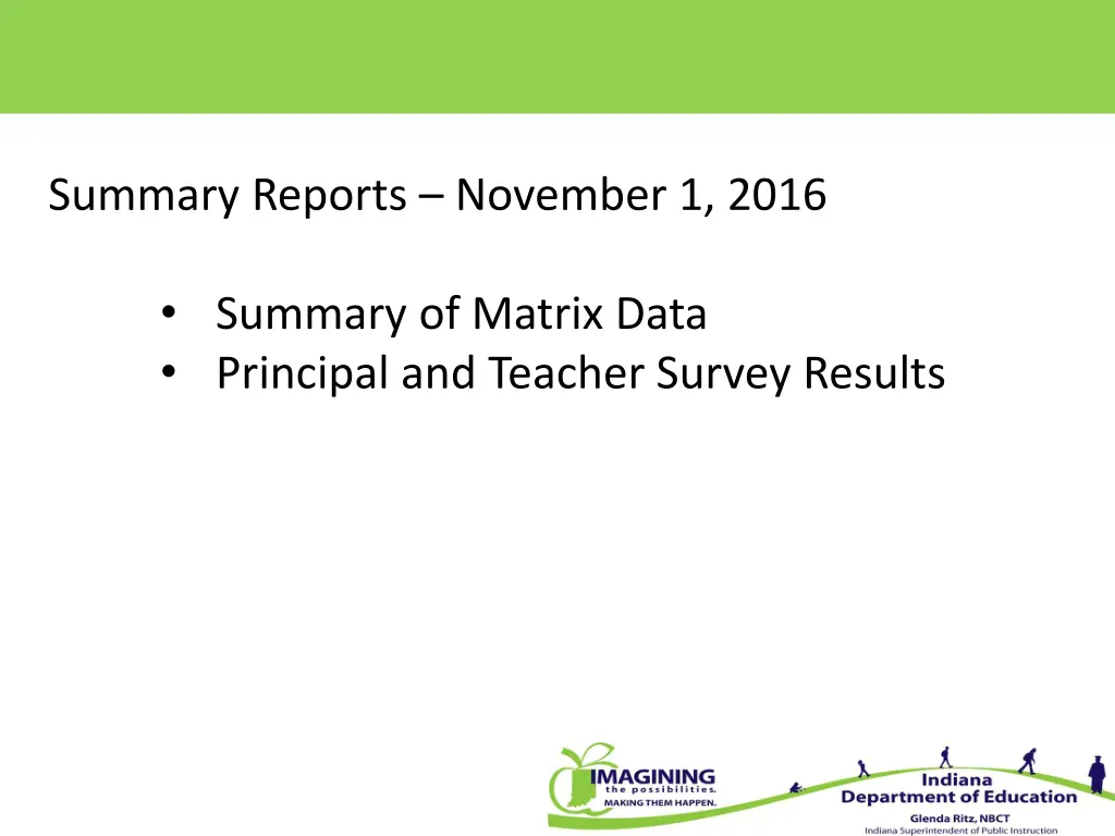 summary reports november 1 2016