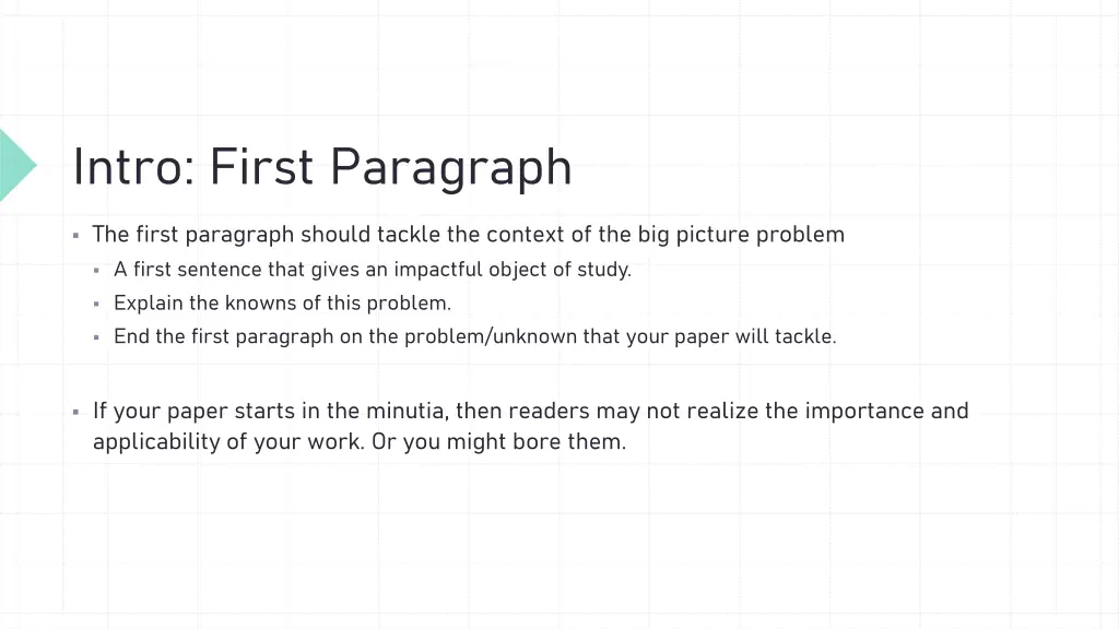 intro first paragraph