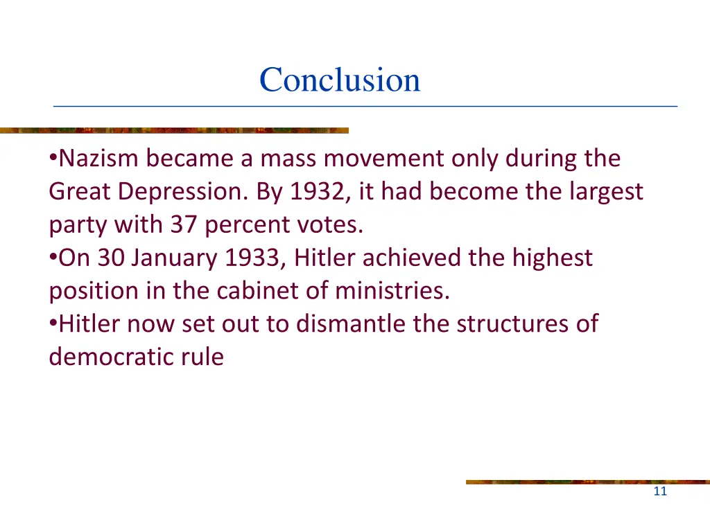 conclusion