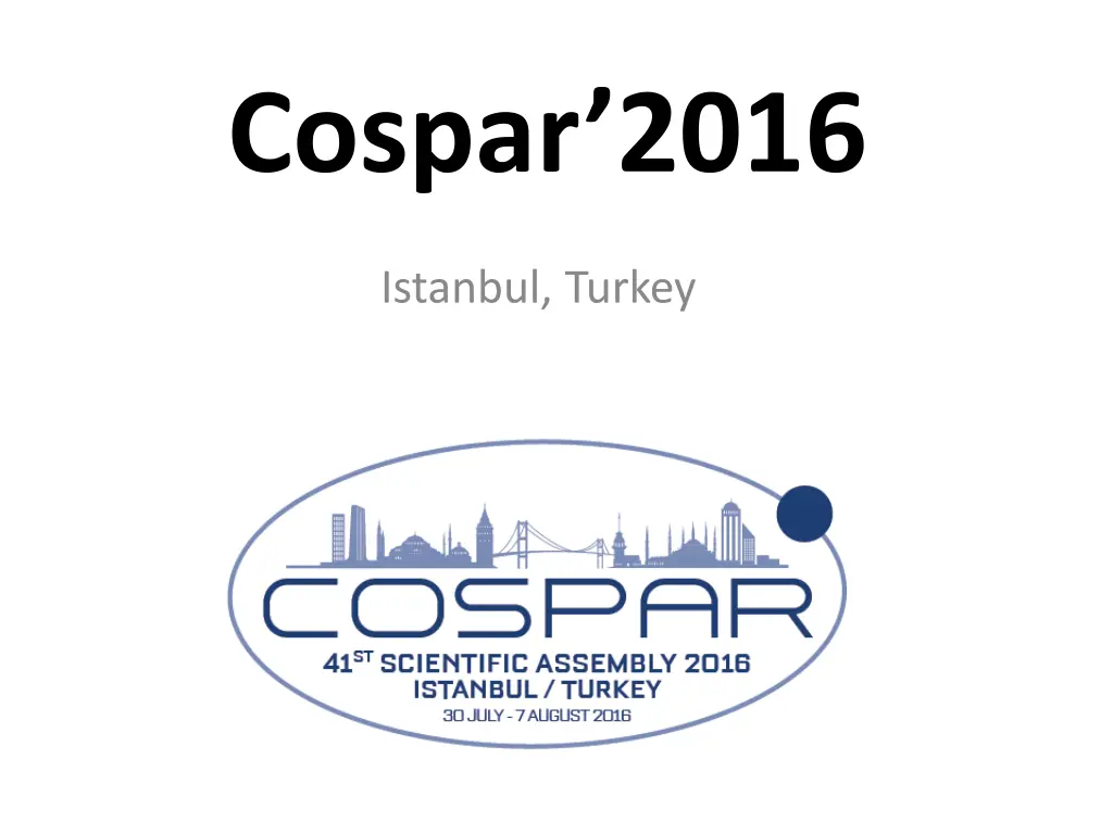 cospar 2016