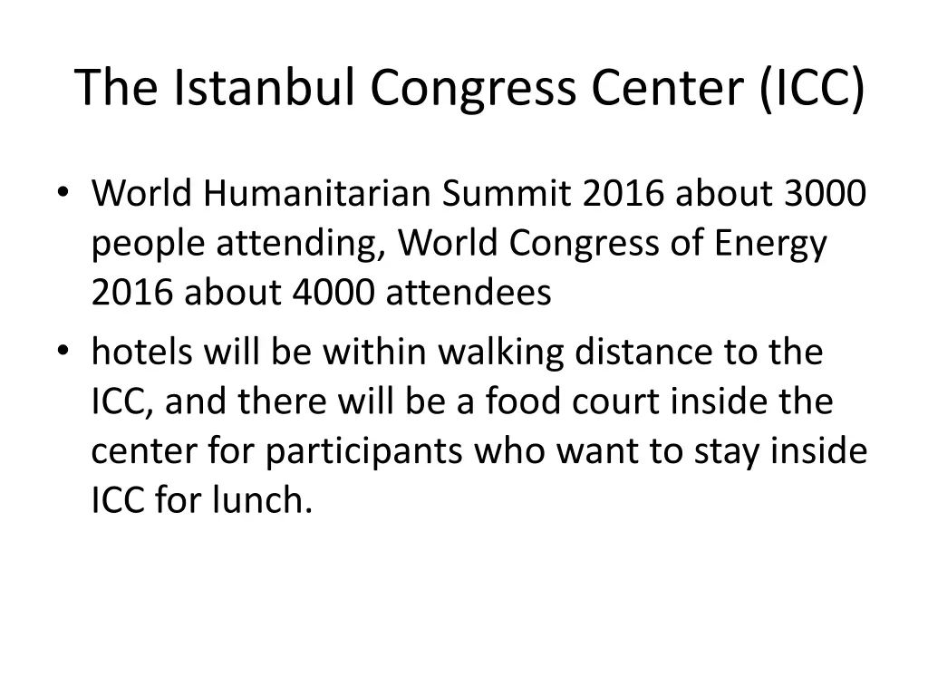 the istanbul congress center icc
