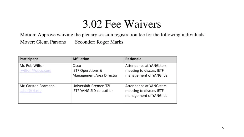 3 02 fee waivers