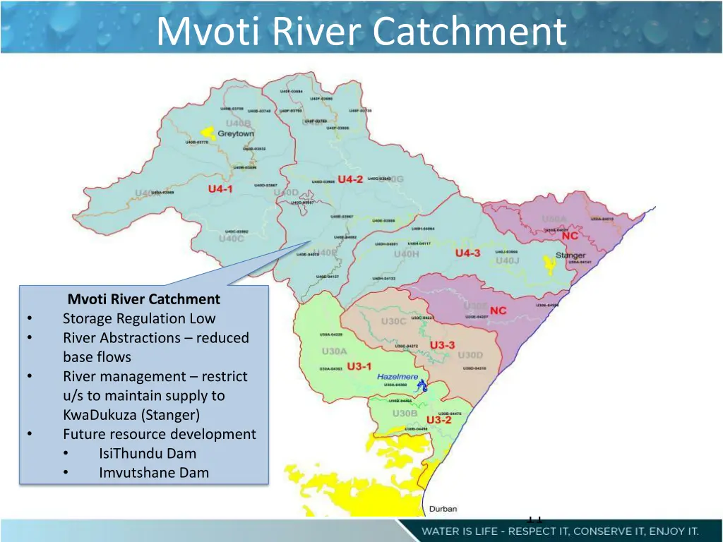 mvoti river catchment