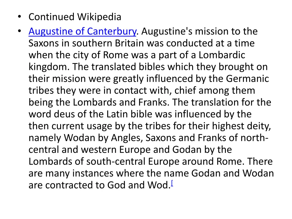 continued wikipedia augustine of canterbury