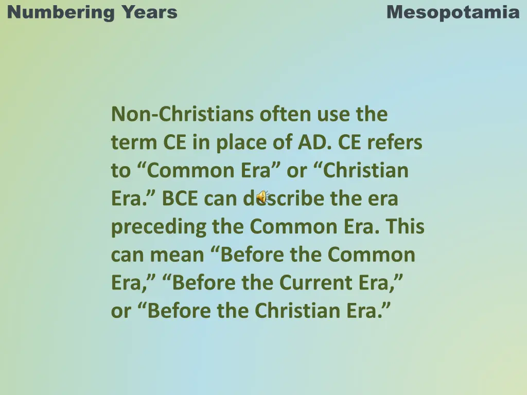 numbering years mesopotamia 3
