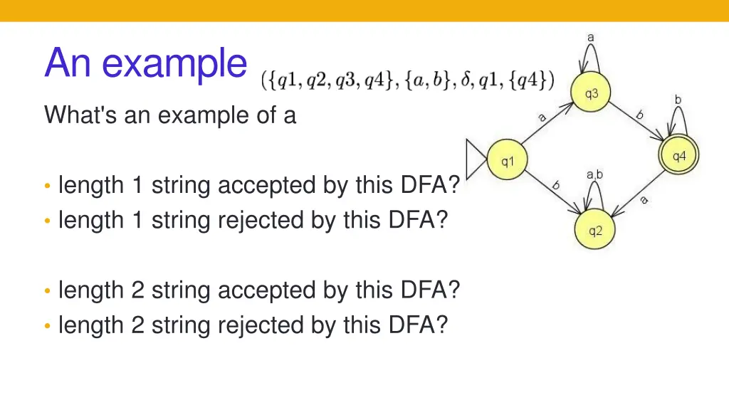an example 1