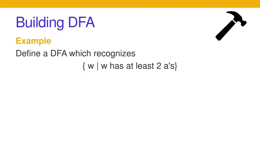 building dfa 1