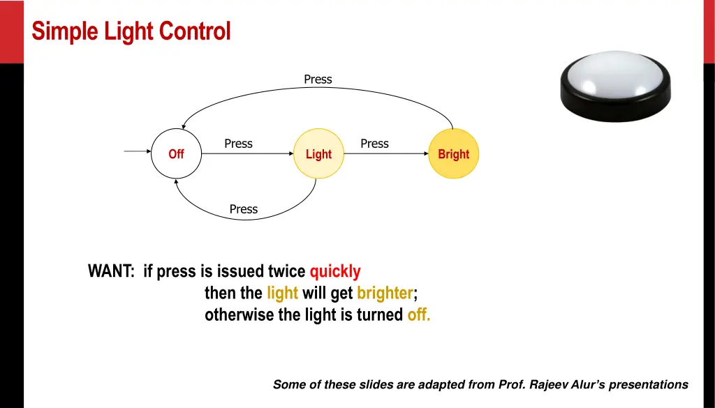 simple light control