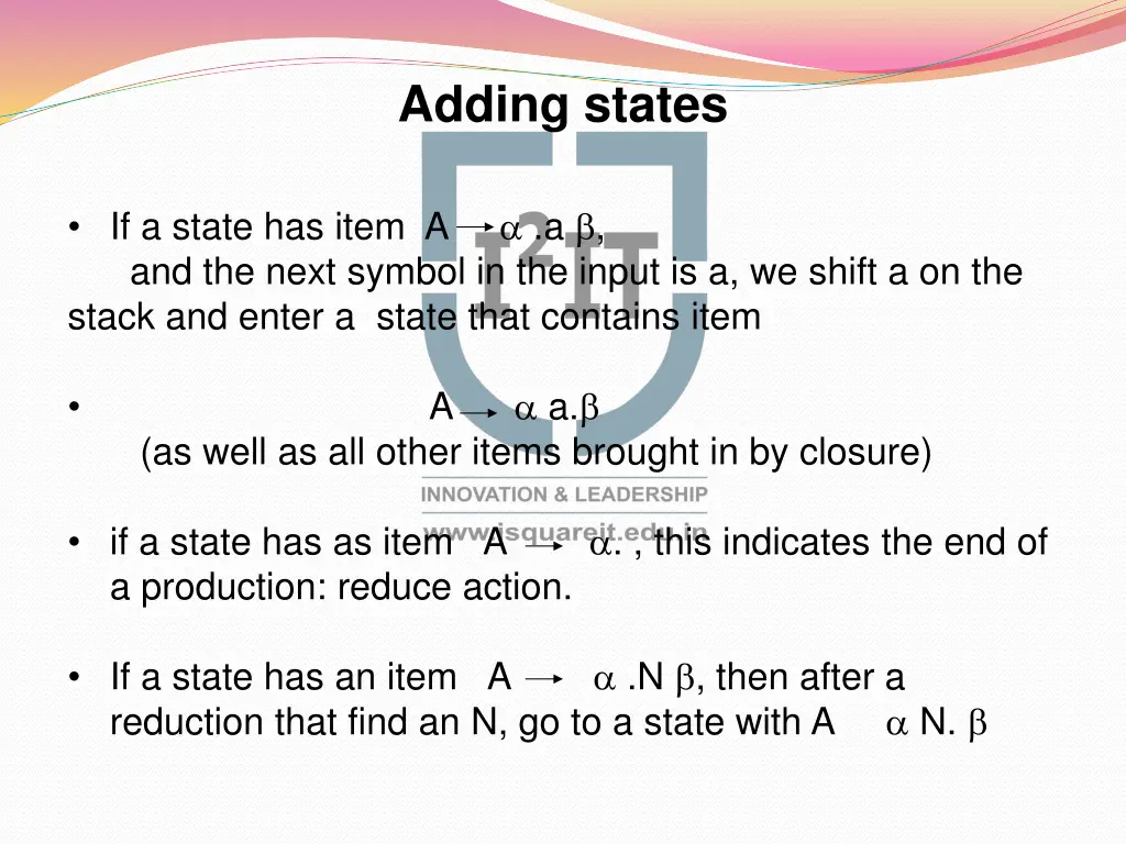 adding states