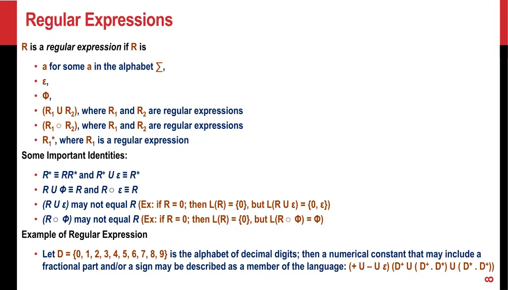 regular expressions