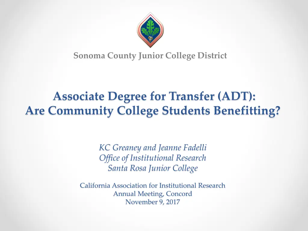 sonoma county junior college district