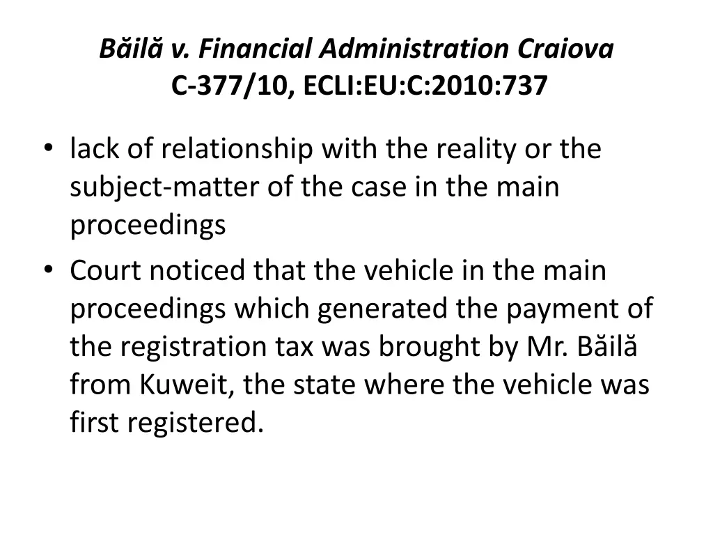 b il v financial administration craiova