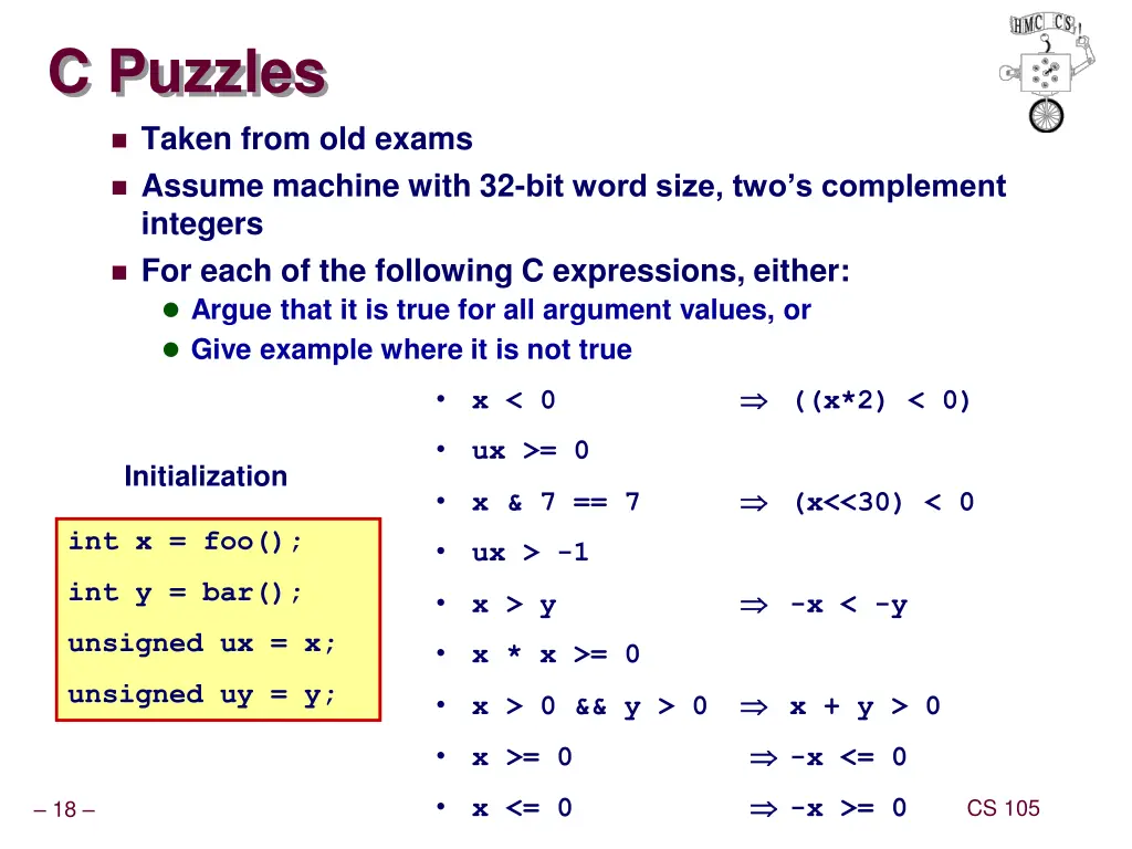 c puzzles