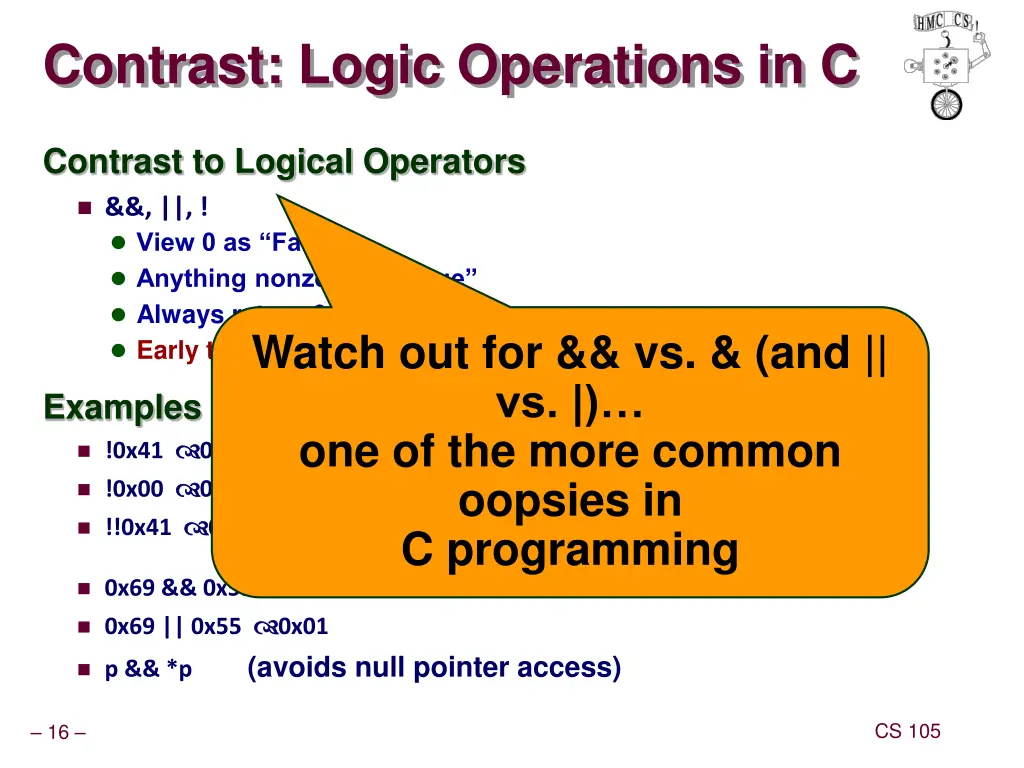 contrast logic operations in c 1
