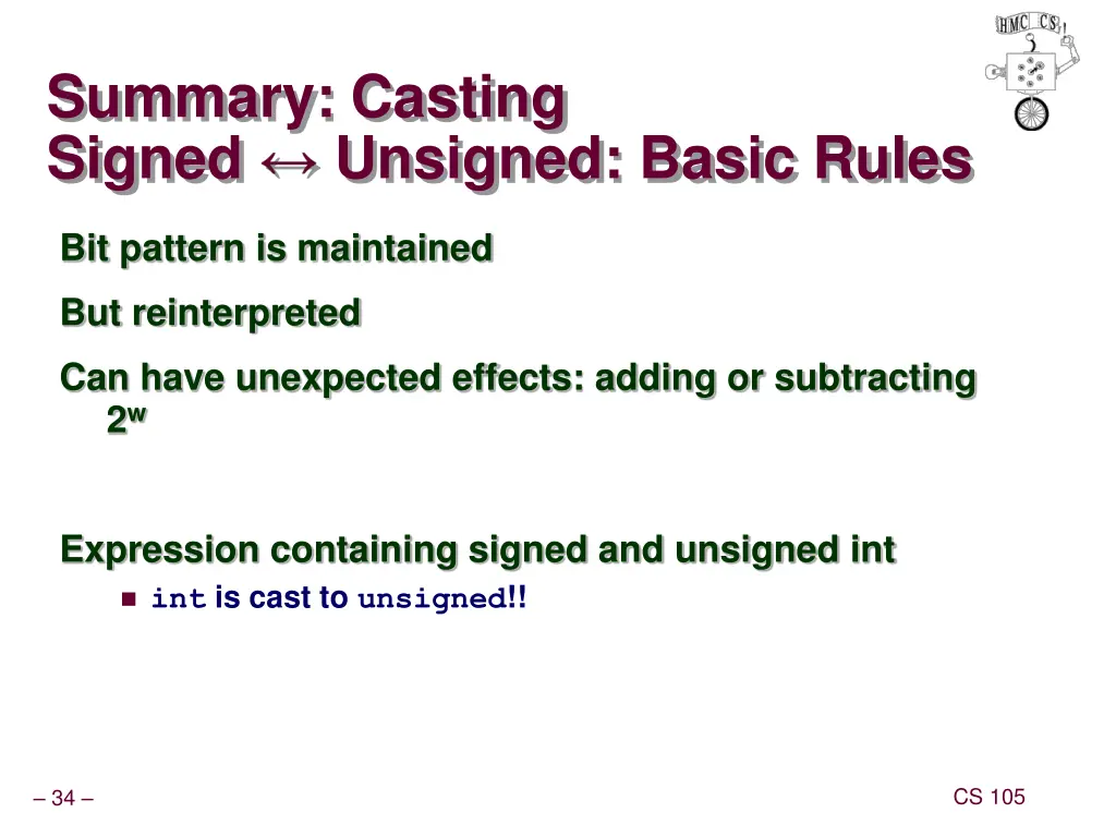 summary casting signed