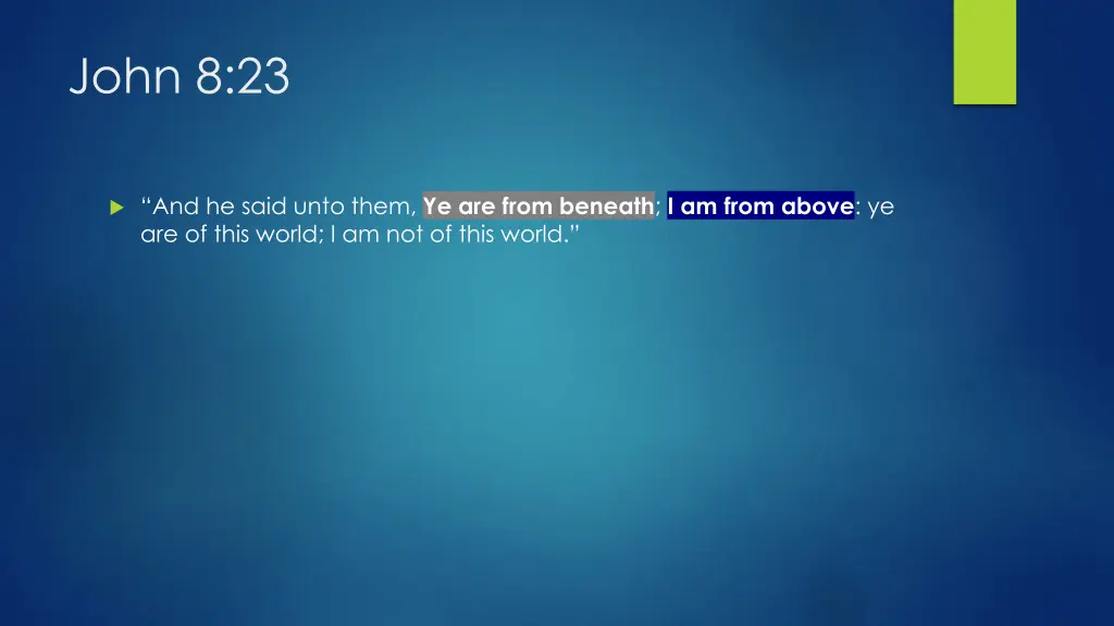 john 8 23