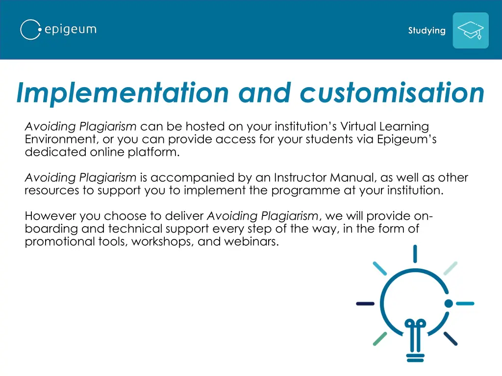 implementation and customisation