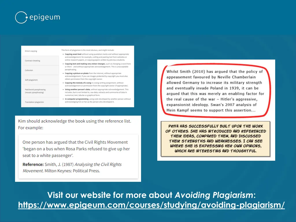 visit our website for more about avoiding