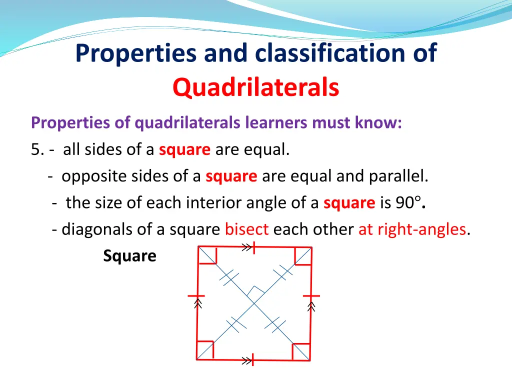 properties and classification of quadrilaterals 5