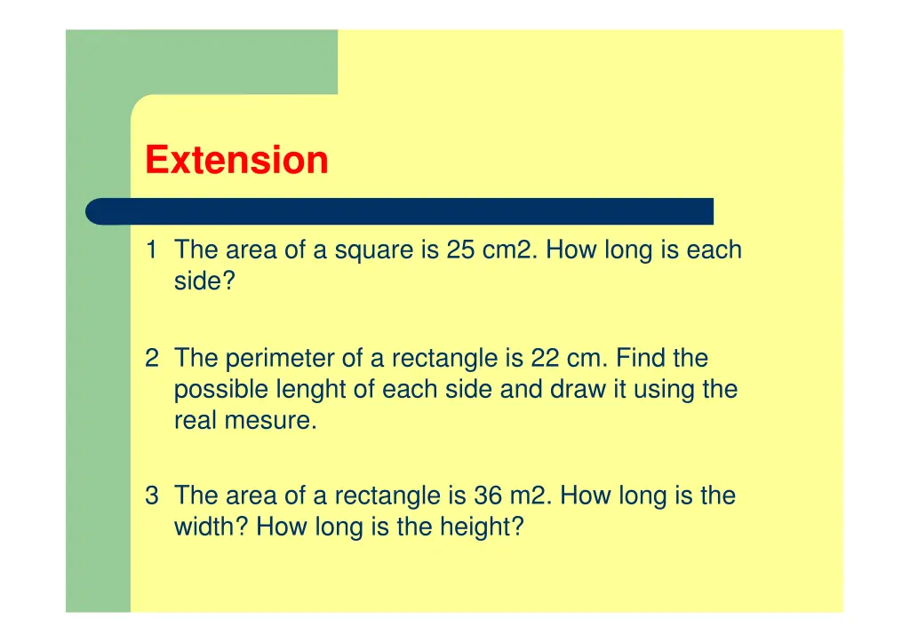 extension