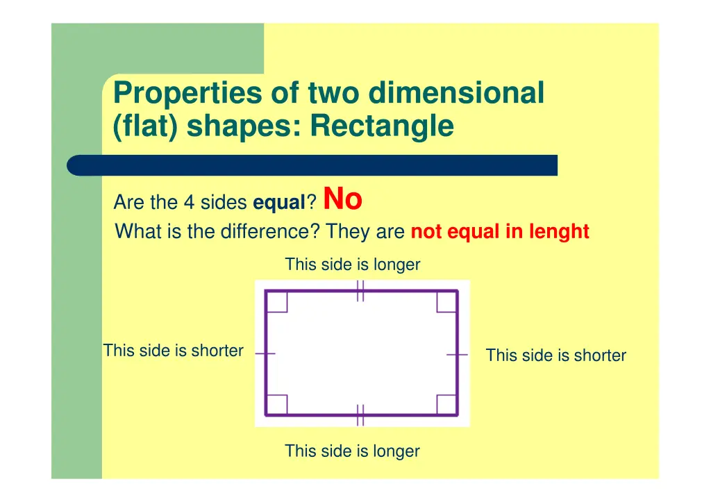 properties of two dimensional flat shapes 4