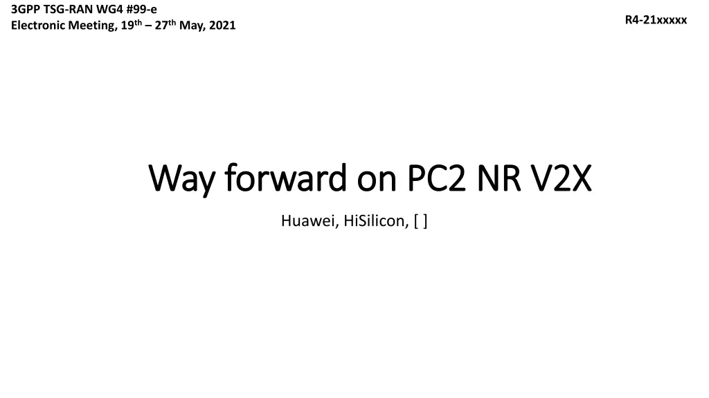 3gpp tsg ran wg4 99 e electronic meeting