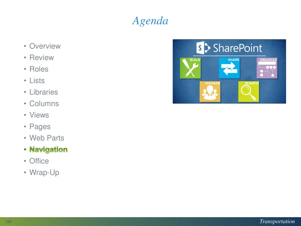 agenda
