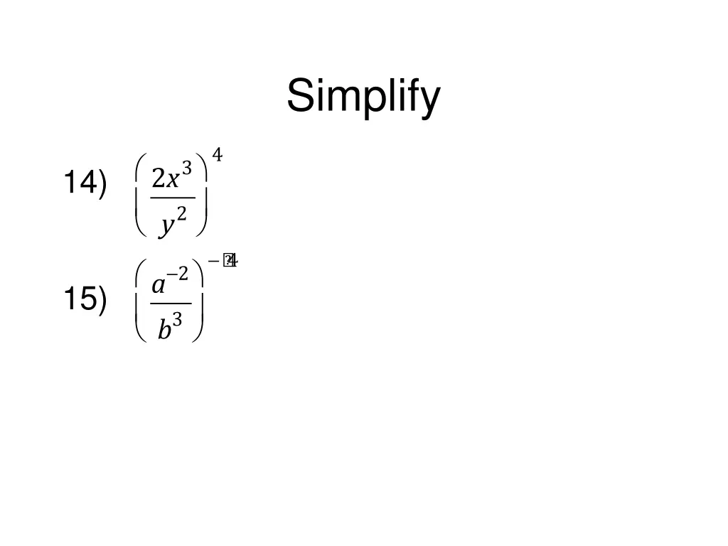 simplify 6