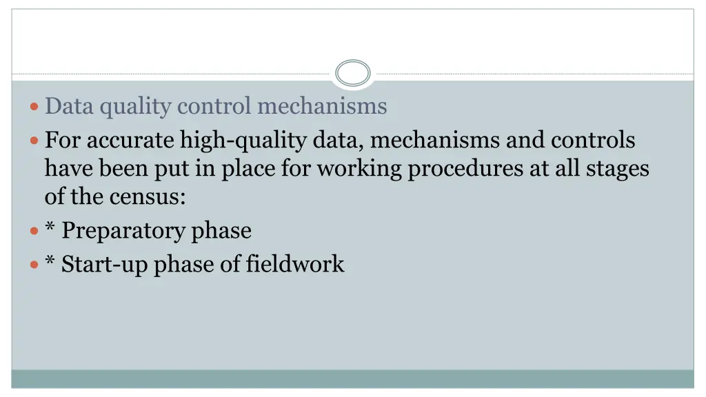 data quality control mechanisms for accurate high