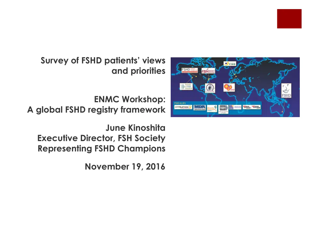 survey of fshd patients views