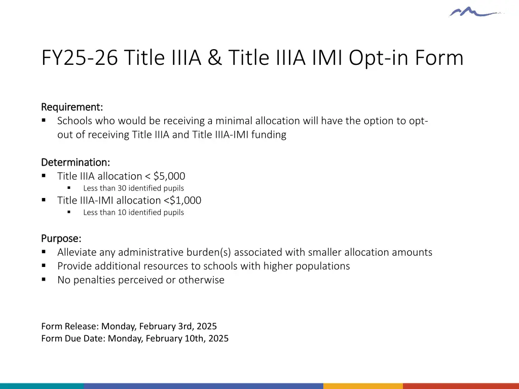 fy25 26 title iiia title iiia imi opt in form